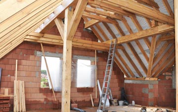 French Street attic trusses